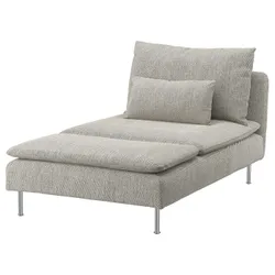 IKEA SÖDERHAMN (893.056.20) шезлонг, Віарп бежевий / коричневий