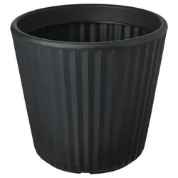 IKEA BJÖRNBAMBU(705.847.63) Каструль, зсередини/зовні темно -сірий