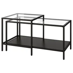 IKEA Комплект журнальних столиків VITTSJÖ (ІКЕА ВИТШЕ) 802.153.32