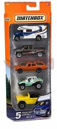 Набір із 5 машин Matchbox, 5 штук, C1817