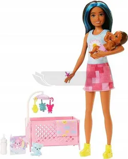 Ліжечко для ляльок Барбі Скіппер для сну HJY34