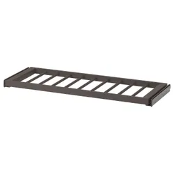 IKEA KOMPLEMENT(505.094.73) висувна вішалка для штанів, темно-сірий