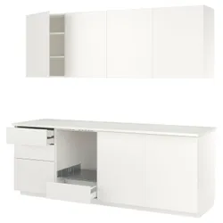 IKEA METOD(496.149.17) кухня, Білий/veddinge білий