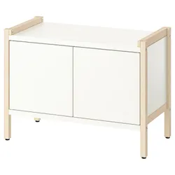 IKEA EKENABBEN(405.952.06) Кабінет, осика/білий