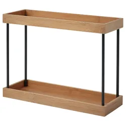 IKEA NÅLBLECKA(105.646.16) Організатор для кухонної стільниці, метал/бамбук