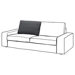 IKEA KIVIK (904.980.24) внутрішня подушка спинки, запчастина