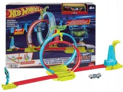 Набір буст-команд Hot Wheels Double Loop Track + 1 машинка Hot Wheels HPC05