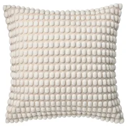 IKEA SVARTPOPPEL(605.430.04) наволочка, вершковий