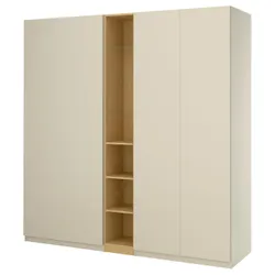 IKEA PAX / FORSAND(396.073.33) Комбінація гардеробу, Сірий -рогай сірий -схожий на/іміц. дуб