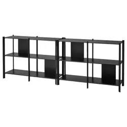 IKEA JÄTTESTA(694.948.29) стелаж, чорний