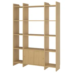 IKEA LÅDMAKARE(296.134.24) поєднання з розсувними дверима, з поличками/імітом. дуб