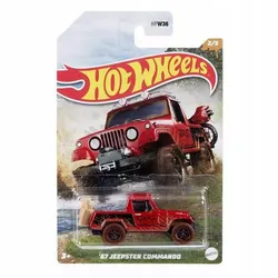 Іграшкова машинка HOT WHEELS Mud Runn '67 Jeepster Commando HDH08