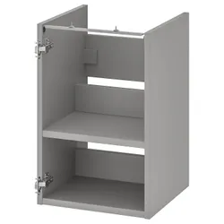 IKEA ENHET (504.404.69) тумба під умивальник з полицею, сірий