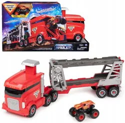 ВЕЛИКИЙ АВТОМОБІЛЬ ЕВАКУАТОР ДЛЯ АВТОМОБІЛІВ ПУСК + АВТОМОБІЛЬ MAX-D MONSTER JAM 1:64