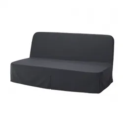 IKEA NYHAMN(894.999.82) 3-місний розкладний диван, з пінопластовим матрацом Naggen/темно-сірий