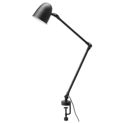 IKEA SKURUP(204.711.41) настільна/настінна лампа, чорний