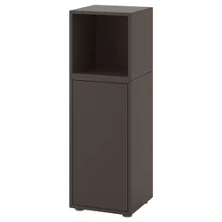 IKEA EKET(792.864.48) поєднання шаф з ніжками, темно-сірий