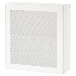 IKEA BESTÅ(894.249.77) шафа з дверима, білий / Mörtviken білий