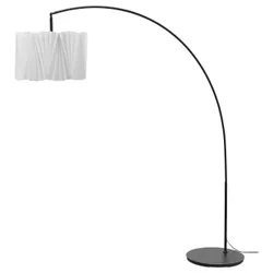 IKEA KUNGSHULT / SKAFTET(194.160.18) торшер, арка, Білий чорний
