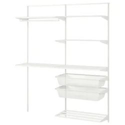 IKEA BOAXEL(693.323.99) комбінація для прання, білий