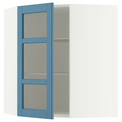 IKEA METOD(896.005.03) Наргом з половиною/склом, Biały/Lerhyttan Blue