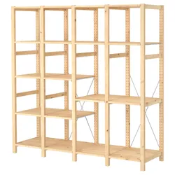 IKEA IVAR(994.070.67) 4 секції/полиці, сосна