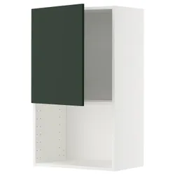 IKEA METOD(195.565.89) шафа для мікрохвильової печі, білий/Хавсторп темно-зелений