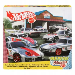 Набір машинок HOT WHEELS Silver Series із 7 машинок Classic ZAMAC Mattel 80th Anniversary JHF01