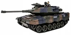 УПРАВЛІНИЙ ТАНК СТРІЛЯЄ ДИМНИЙ ЛЕОПАРД 1:18