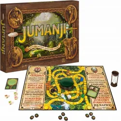 JUMANJI ОРИГІНАЛЬНА НАСТІЛЬНА ГРА З ФІЛЬМУ НА ПОЛЬСЬКІЙ МОВІ