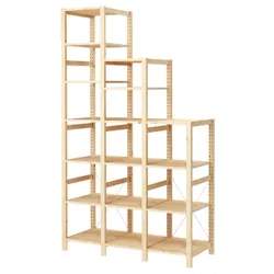 IKEA IVAR(894.070.63) 3 секції/полиці, сосна