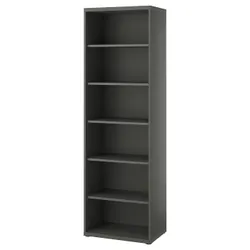 IKEA BESTÅ(895.904.05) стовп, з 5 поличками/темно -сірим