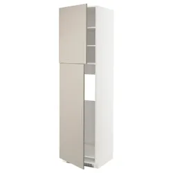 IKEA METOD(494.605.71) 2-камерна висока висота льоду, білий/Stensund beige