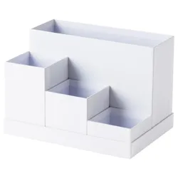 IKEA TJENA (603.954.52) Настільний організатор, білий