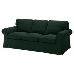 IKEA EKTORP(205.170.97) чохол на 3-місний диван, Талміра темно-зелена