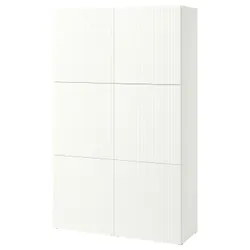 IKEA BESTÅ(995.976.56) поєднання з дверима, білий/Förvaltare білий