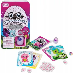 КАРТКОВІ КАРТКИ ВЕЛИКА ПАМ'ЯТКА У БАНКУ ТА ЯЄЧНІЙ ФІГУРЦІ HATCHIMALS