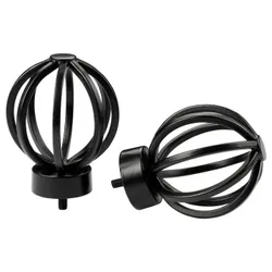 IKEA TALLBARSMAL(505.493.65) наконечники, 1 пара, чорний
