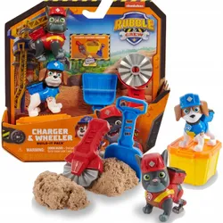 БУДІВЕЛЬНИЙ НАБІР PAW PATROL RUBBLE AND HIS RAMBLE&CREW + АКСЕСУАРИ