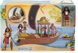 DISNEY МОАНА ВАЯНА ЧОВЕН ВАЯНИ маленька лялька + човен + ігрові аксесуари JBT78