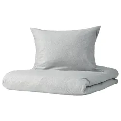 IKEA SPJUTVIAL (204.797.74) підодіяльник і 2 наволочки, світло-сірий / меланж