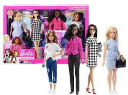 Лялька Барбі Кар'єра 4 ляльки GMV99