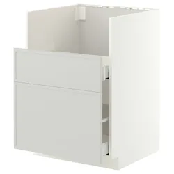 IKEA METOD / MAXIMERA(796.057.04) zl шафа під TALLSJÖN, білий/Aspudden світло-сірий