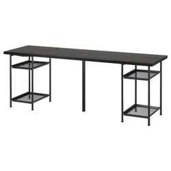 IKEA LAGKAPTEN / SPÄND(395.688.31) стіл, Czarnobrąz/чорний