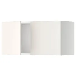 IKEA METOD (694.609.14) навісна шафа / 2 двер, білий / Veddinge білий
