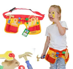 НАБІР ДЛЯ ДІТЕЙ ДЕРЕВ'ЯНИЙ РЕМІНЬ MASTERKIDZ Tools 12 EL