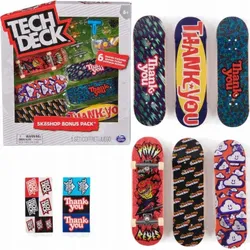 НАБІР СКЕЙТБОРДУ ДЛЯ ФІНГЕРБОРДУ, 6 ПАКЕТ ДЯКУЮ, БОНУС SK8SHOP + АКСЕСУАРИ